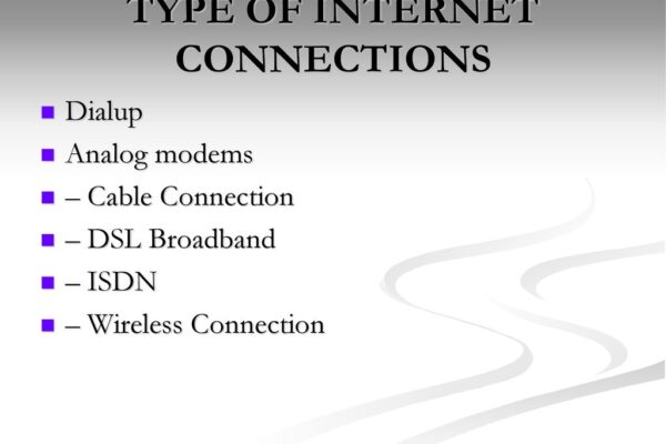 What Is the Best Internet Connection Type